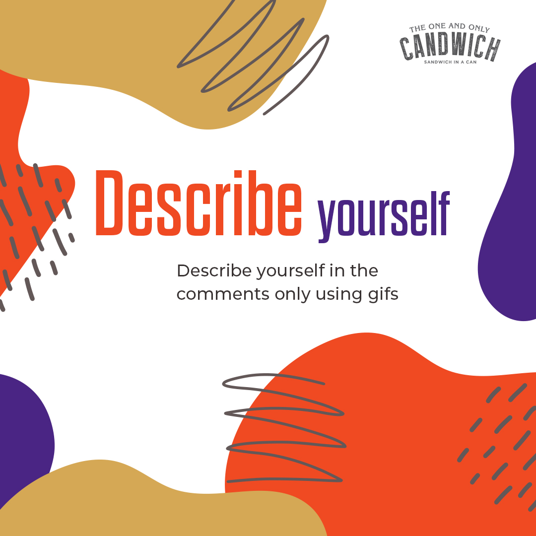 GetCandwich's tweet photo. Enough about the tastiest thing to happen in a can. We want to learn more about you! https://t.co/5IqRHts04N