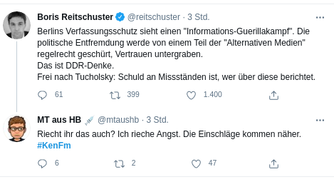 Gegen_die_AfD's tweet photo. Schuld an Lügen,Wahrlügen,Falschen Informationen sind die Leute, die sie verbreiten Herr #Reichsschuster. Und zwar aus politischen Motiven. Warum? Weil man die Demokratie so destabilisieren kann. Armin Mohler wäre stolz auf sie und #KenFM, Kubitschek. #AfD #NoAfD https://t.co/3nuRq33Y8r