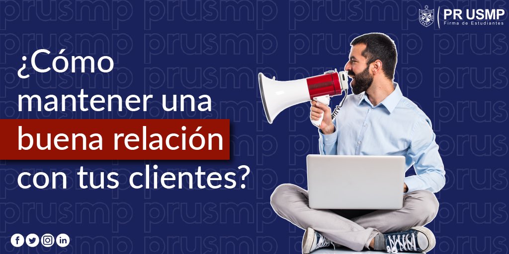 PRUSMP's tweet photo. Mantener una buena comunicación con tus clientes es esencial para lograr cada uno de tus objetivos.🙌

Aquí te compartimos una serie de tips y recomendaciones que ayudarán a tu empresa a seguir manteniendo ese vínculo con tu público. 🙌 https://t.co/Ckut8yaA6l