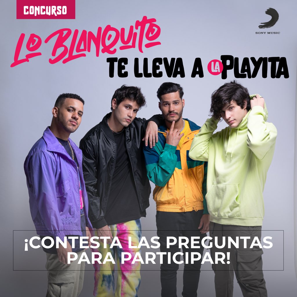 🚨 CONCURSO🚨
¡Lo Blanquito te lleva a #LaPlayita 🏖 !
Gana un fin de semana para ti + 1 acompañante en Punta Cana. 
Participa en nuestra cuenta de #Instagram [LoBlanquito].