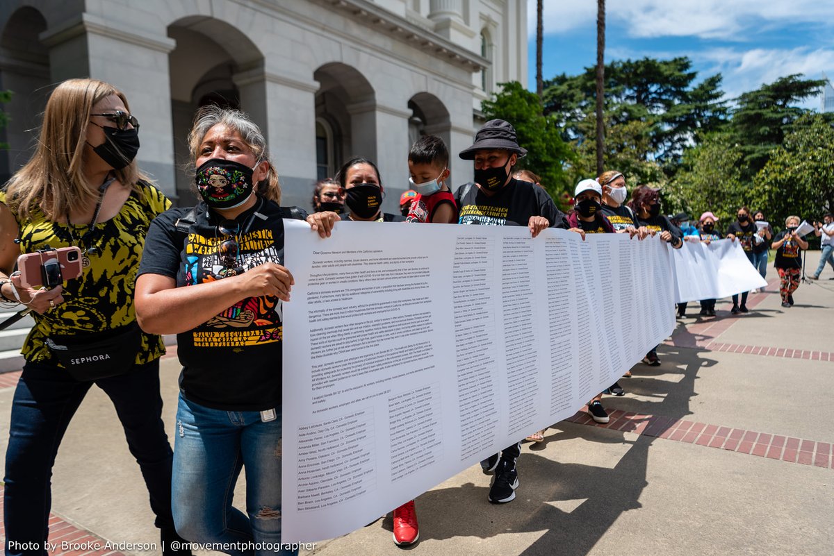 .<a href="/CAgovernor/">Governor Gavin Newsom</a> <a href="/GavinNewsom/">Gavin Newsom</a> We have a petition for you from more than 1500 people to support #SB321 #HealthandSafetyNow for domestic workers!