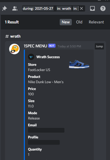 _1Spec's tweet image. 20+ dunks with some unlogged lets gooooo!

CG: @TheNorthCop @AMNotifyCA 
Bot: @sigmabots @wrathsoftware @whatbotisthis @PrismAIO 
Proxies: @proxydrop_com @BartProxies @BartSuccess @OculusProxies @OculusSuccess 
Server: @ProjectFlightIO @10xServers