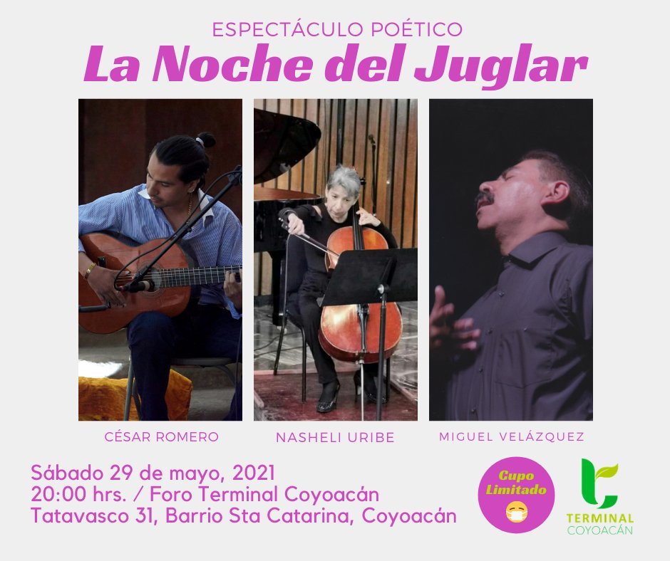 TermCoyoacan's tweet photo. #ForoTerminalCoyoacán
Ven a nuestro Foro a disfrutar la experiencia del show en vivo; te cuidamos con el poderoso desinfectante #BioQ
Siéntete seguro; te cuidas, te cuidamos 😷🚨😉
Reservaciones al 5540386581 📲📞 https://t.co/Fxvz85wSg2