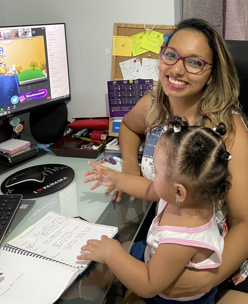 En la celebración de los 18 añitos de <a href="/DellPanama/">Dell Panama</a> 🥳 Hermosisima actividad para toda la familia. Felicidades 🎉 #dellpanama18