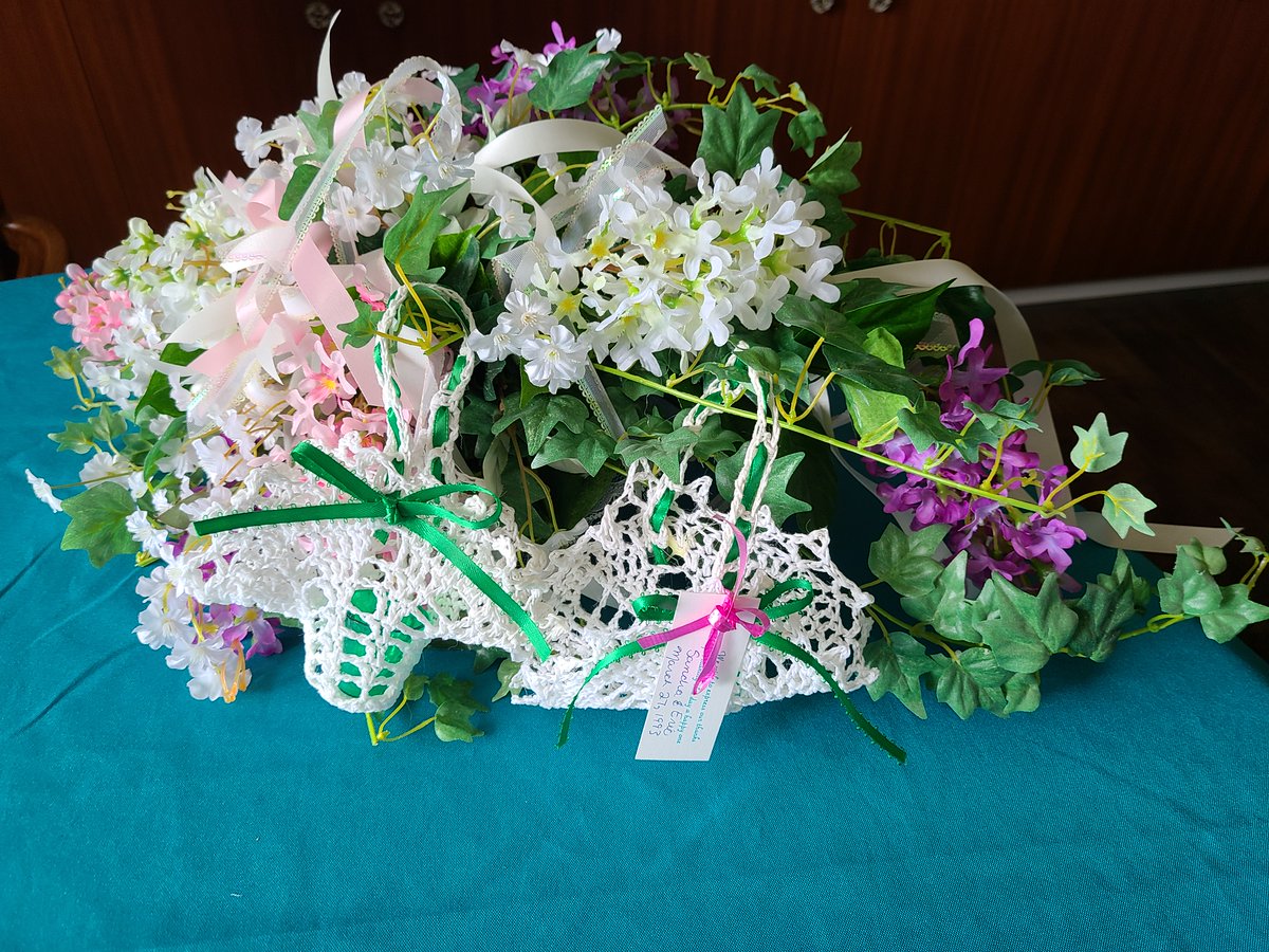 Sandra02159346's tweet photo. Planning a wedding? How about these crocheted baskets as gifts for your guests? or wholesome food from Hearth &amp; Stone Café, get your deserts from Sweet Dreams Café, then start your new adventure with the Adventure Passbook, #ABTPod4 #ABTPod2 #ABTPod1 #ABTPod3 #ABTatUFV https://t.co/vIrwn2v3Yg