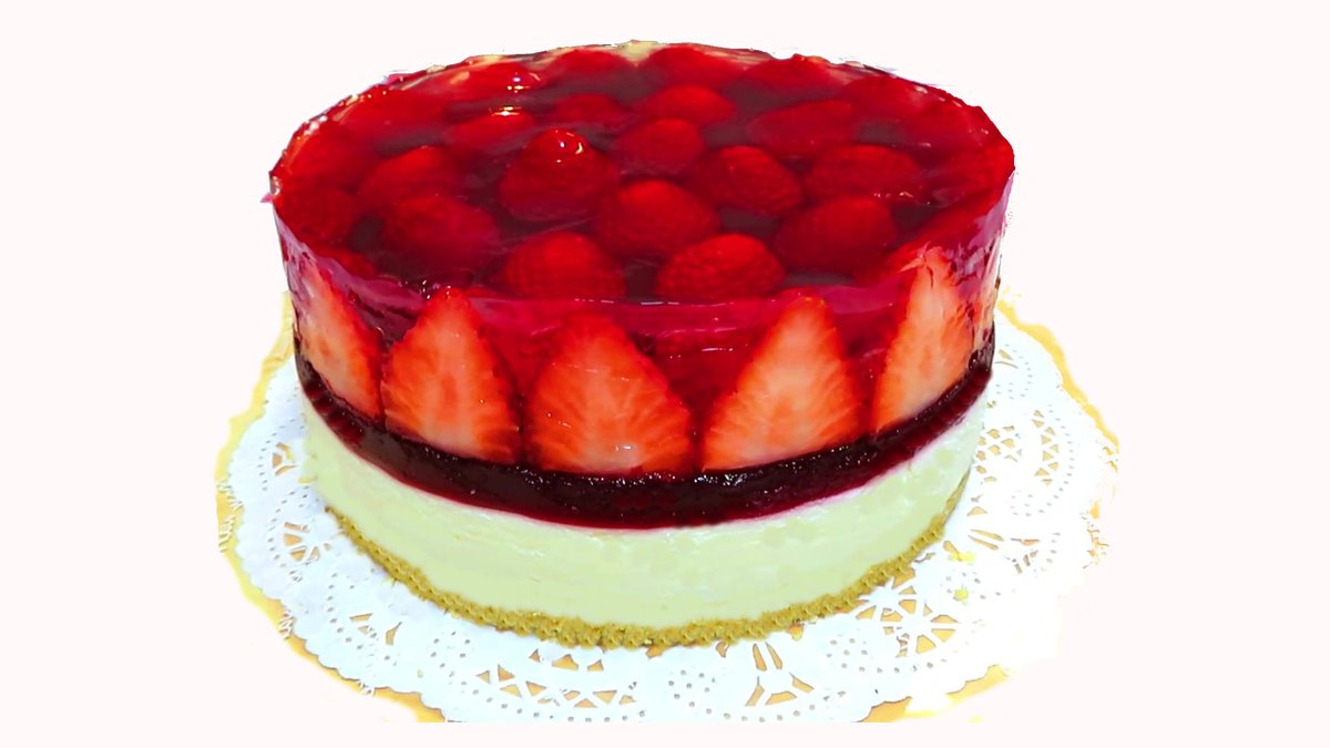 Kanthi_JOY's tweet photo. Strawberry Jello (Jelly) Cheesecake-NO BAKE 🍓 いちごたっぷり苺レアチーズケーキ🍓ස්ට්‍රෝබෙරි ජෙලි නෝ බේක් චීස් කේක්🍓https://t.co/tMVKTGkSx9 #jellycake #jello #strawberrycake #strawberryjello  #jellydessert #fruitjellycake #いちごケーキ #いちごスイーツ #チーズケーキ  #ජෙලි  #කේක් https://t.co/mvDXnJb9BR