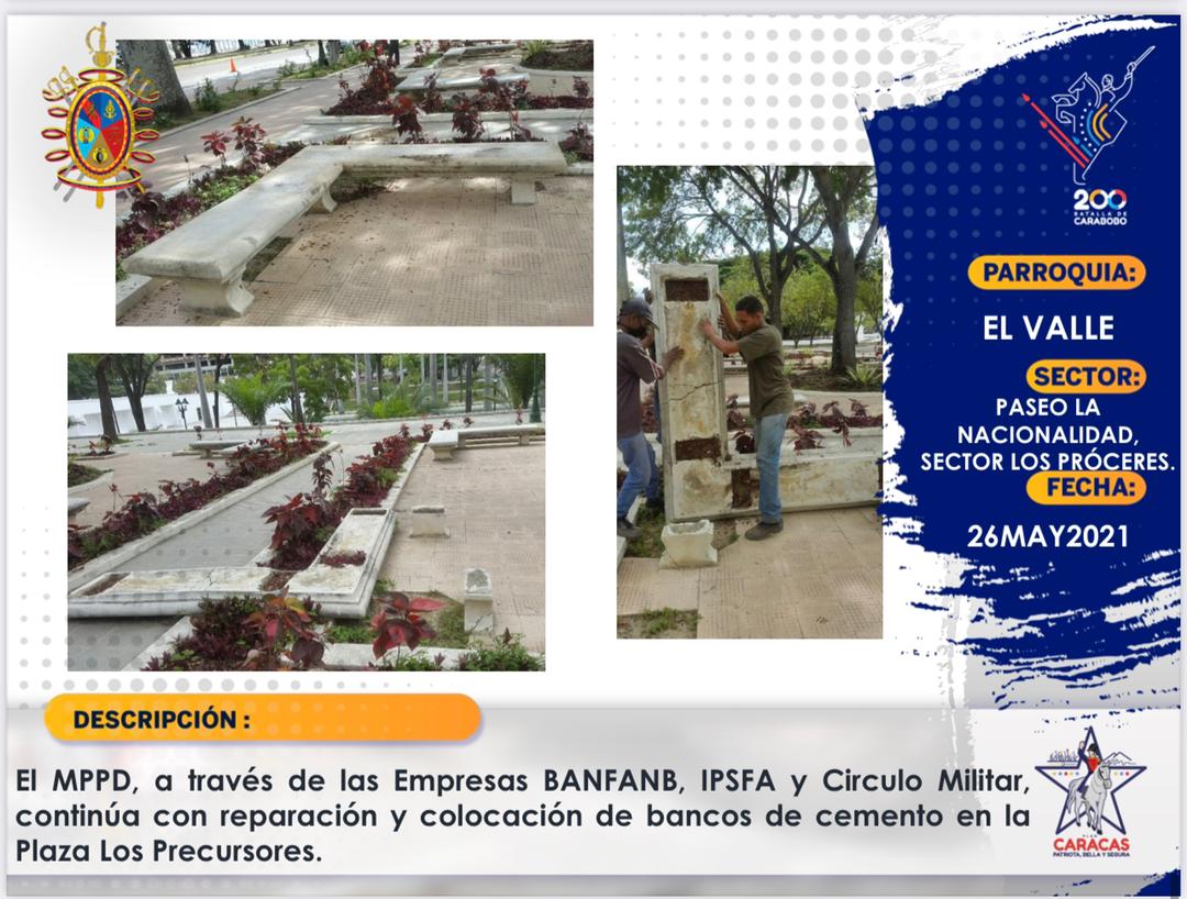 sedesproforn's tweet photo. #27May Desde las empresas y entes adscritos al Ministerio del Poder Popular para la Defensa, seguimos impulsando el Plan Caracas Patriota, Bella y Segura

#CaracasPatriotaBellaYSegura #FANB #LiberenALosPatriotas #Tropa #TropaDigital #YoSoyFANB #VenezuelaPotencia https://t.co/eEjEl2reSj