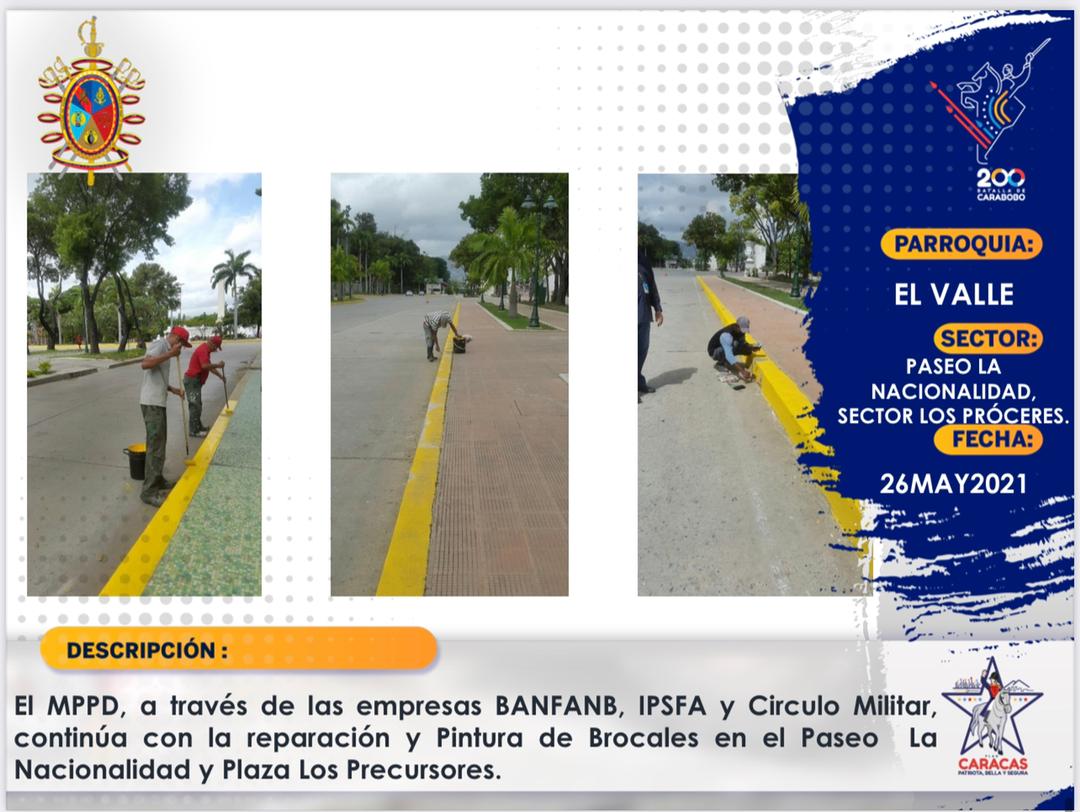 sedesproforn's tweet photo. #27May Desde las empresas y entes adscritos al Ministerio del Poder Popular para la Defensa, seguimos impulsando el Plan Caracas Patriota, Bella y Segura

#CaracasPatriotaBellaYSegura #FANB #LiberenALosPatriotas #Tropa #TropaDigital #YoSoyFANB #VenezuelaPotencia https://t.co/eEjEl2reSj