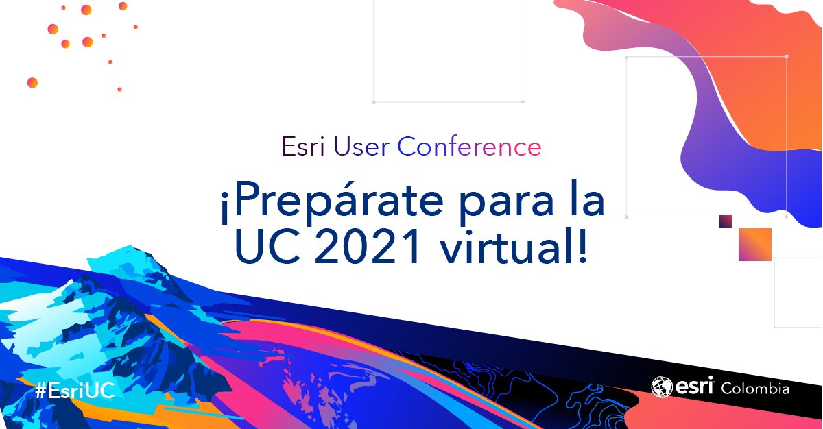 Esri Colombia tweet media