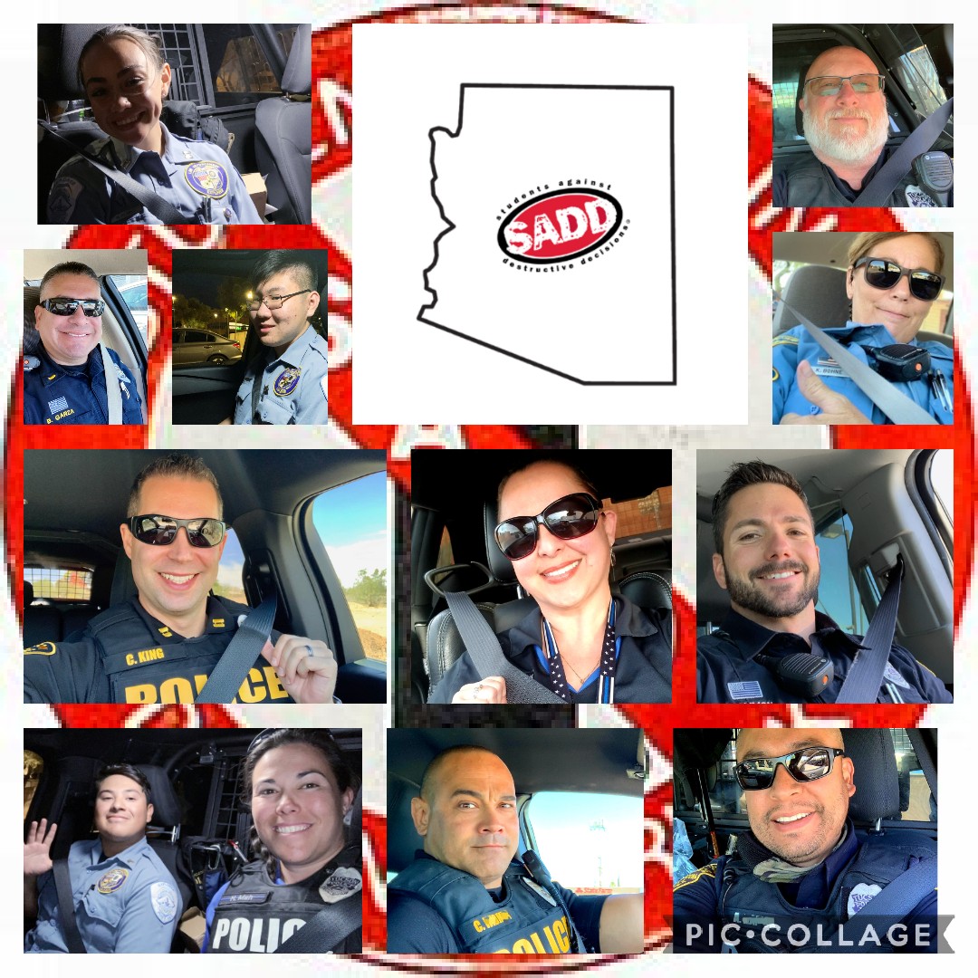 ODE officers and professional staff would like to congratulate the high school graduates!! Please be safe when celebrating your accomplishments and remember  to wear your seat belt. #MakeGoodChoices <a href="/Tucson_Police/">Tucson Police Dept</a> @saddarizona