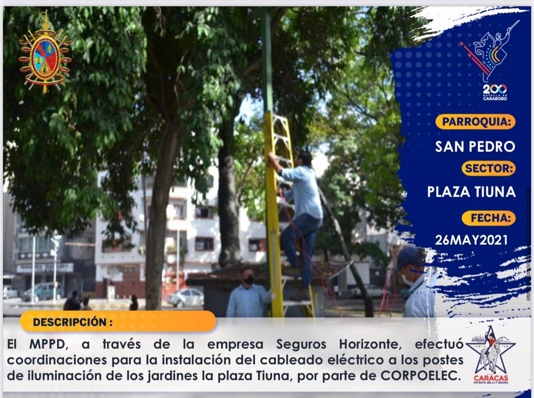 sedesproforn's tweet photo. En el marco del Plan Caracas Patriota, Bella y Segura, seguimos recuperando espacios.

¡La parroquia El Valle cuenta con la #FANB!

#CaracasPatriotaBellaYSegura #FANB #LiberenALosPatriotas #Tropa #TropaDigital #YoSoyFANB #VenezuelaPotencia #27Mayo https://t.co/OZ8zsXFoaR
