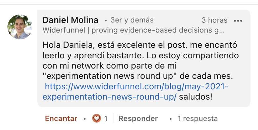 dokioka's tweet photo. Que lindo recibir estos mensajes!!! sumo el link al blog https://t.co/5ckxtes91n #CRO #Funnels #womaninanalytics #analytics #abtesting #MELI #mercadolibre #DataTeam #BI #chicasendata #dataviz #Data https://t.co/ryyKyxtUGM