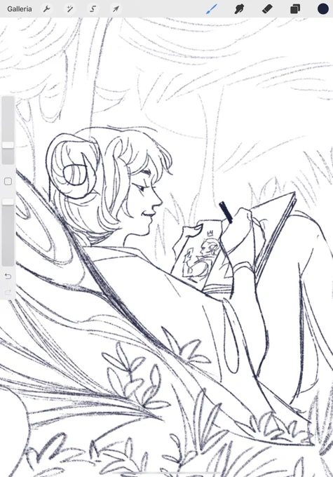 You need to know something about me: I love hiding little Easter eggs into my illustrations 