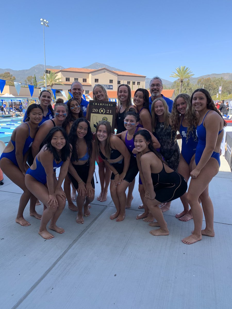 CIFSS's tweet photo. CONGRATULATIONS to Santa Margarita Catholic High School! Your CIF-SS Ford Division 1 Girls Swimming CHAMPIONS!
#CIFSSSwimming @SoCaliFord https://t.co/TawOnC2Ens