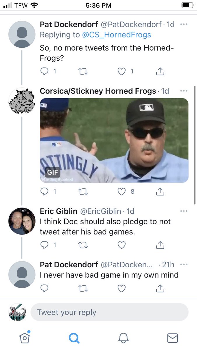DE_baseball's tweet photo. This is why I love Twitter 😂😂😂😂😂👍🏼😂😂😂😂😂😂😂👍🏼 https://t.co/B3LSP7jpGs