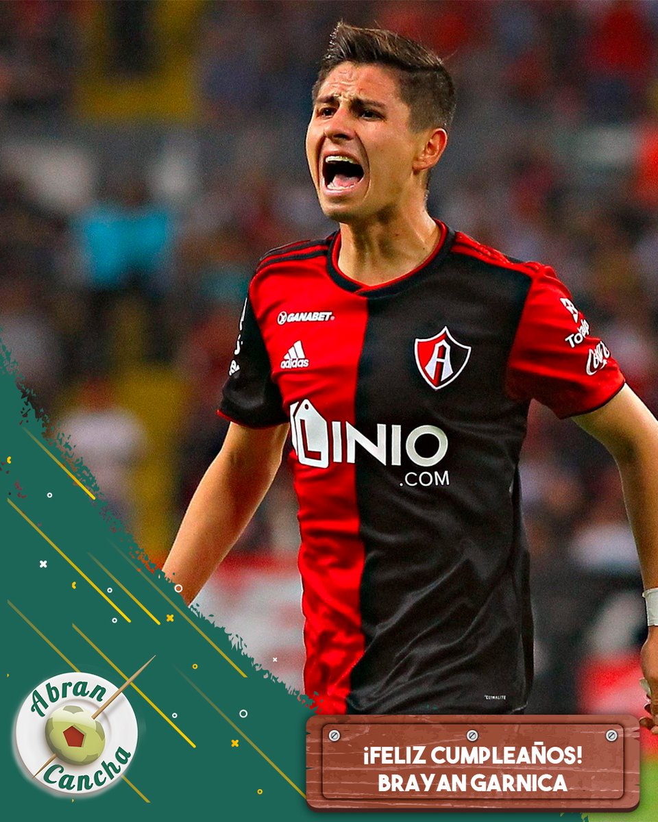 🎉¡Feliz cumpleaños!🎉

⚽️  𝐁𝐫𝐚𝐲𝐚𝐧 𝐆𝐚𝐫𝐧𝐢𝐜𝐚, futbolista profesional mexicano. Juega de extremo y su equipo actual es el 𝐀𝐭𝐥𝐚𝐬 𝐅𝐮́𝐭𝐛𝐨𝐥 𝐂𝐥𝐮𝐛 de la Primera División de México.

#AbranCanchaZac #fútbol #fútbolmexicano #atlas