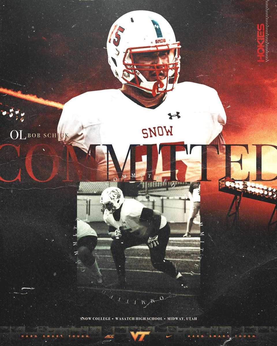 theschickster75's tweet photo. After a great conversation with @CoachFuente and my family. I am super excited to announce that I will be committing to Virginia Tech to continue playing the sport I love! GO HOKIES!🦃 @CoachMadAtwell @VanceVice @CoachLecht @ZacErekson @Snow_Recruiting @HokiesFB @stevecoburn76 https://t.co/ItvkHUVcBs