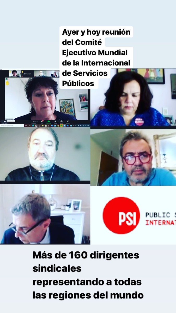 marcelodis's tweet photo. Ayer y hoy tuvimos la reunión del Comité Ejecutivo Mundial de la Internacional de Servicios Públicos el sindicato global q representa a más de 20 mill de Trabaj en 200 países. Más de 160 dirigentes representando a todas las regiones. #isp #psi #globalunion https://t.co/2mvQ83p302