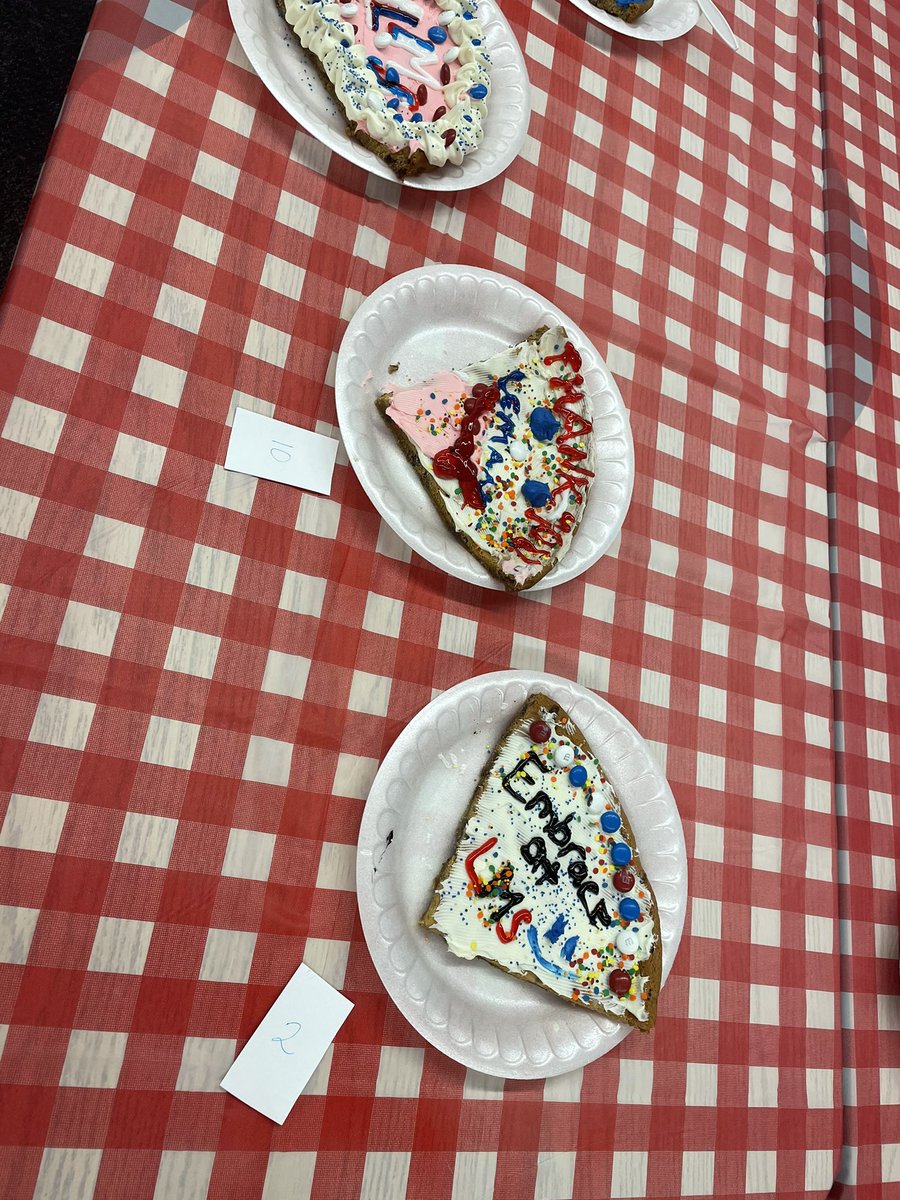 A cookie decorating contest!  Who will win?!  Love this #d33pride!