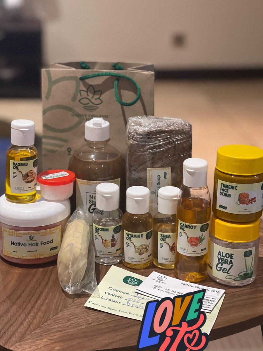NativeOH's tweet photo. Call +220 740 4210 or WhatsApp +233545183353 and place your order. 

#AfricanBlackSoap #OrganicOils #HairFood #FaceScrub #SkinCare #NaturalHairGrowth 

Kindly subscribe to my YouTube channel for Natural hair growth videos using organic ingredients👇 

https://t.co/bfMRbbKWqd https://t.co/j4fg3ZJpU6