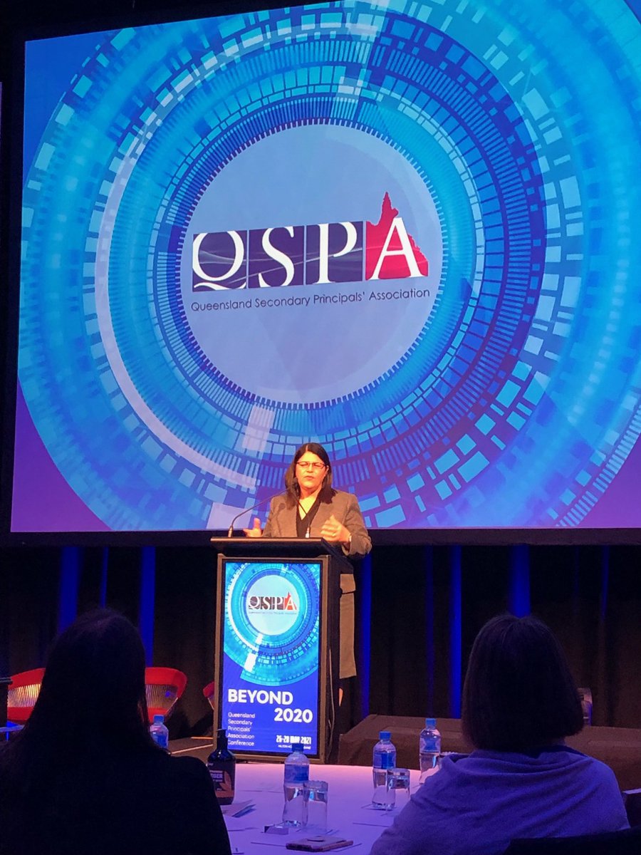 Attending Day 2 QSPA Conference. Listening to Educ Min Hon Grace Grace speaking re educational issues including Prin &amp; Staff health &amp; safety, infrastructure, student health&amp; wellbeing including roll out of additional access to psychologists in schools.