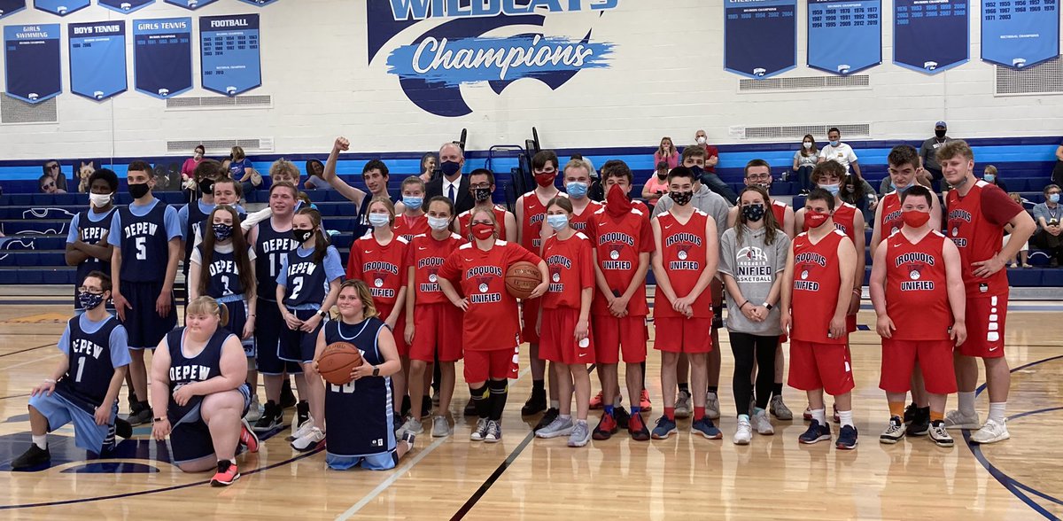 sports_unified's tweet photo. Exciting game tonight and Depew came out with the 1 point win. Congratulations! https://t.co/LU2Lxbm9Dm