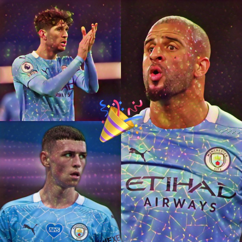 Happy Birthday to John Stones, Kyle Walker & Phil Foden         