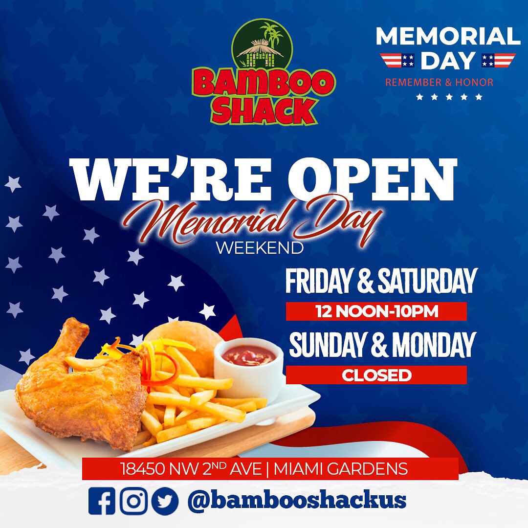 Bamboo Shack Miami tweet media