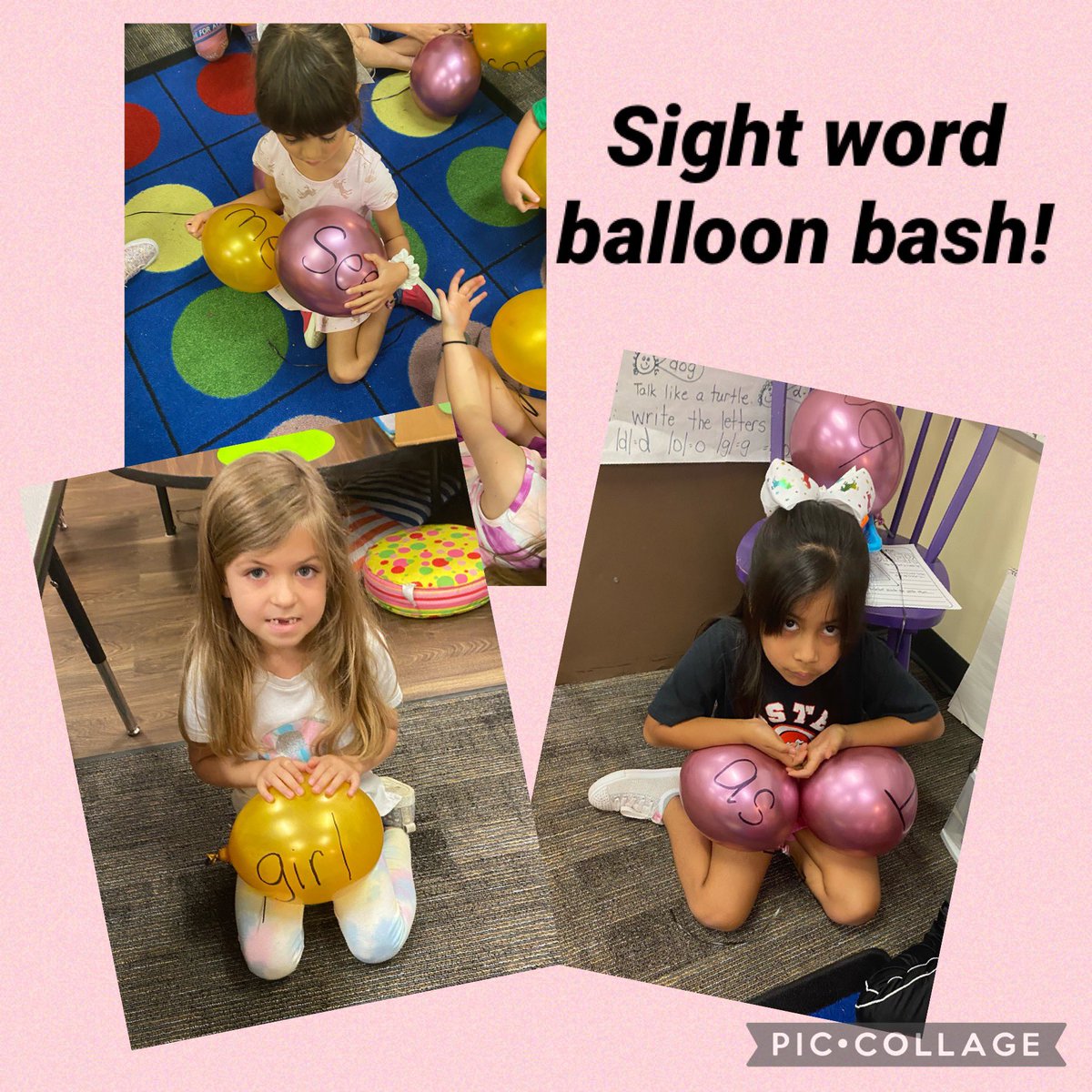 allimceach's tweet photo. ABC Countdown We had so much fun today celebrating the letter B with balloons and bubbles! @HumbleISD_FE @kindersmorgie #backwardsalphabet #almostfirstgraders #onemoreletter https://t.co/cAkn1xPKVH