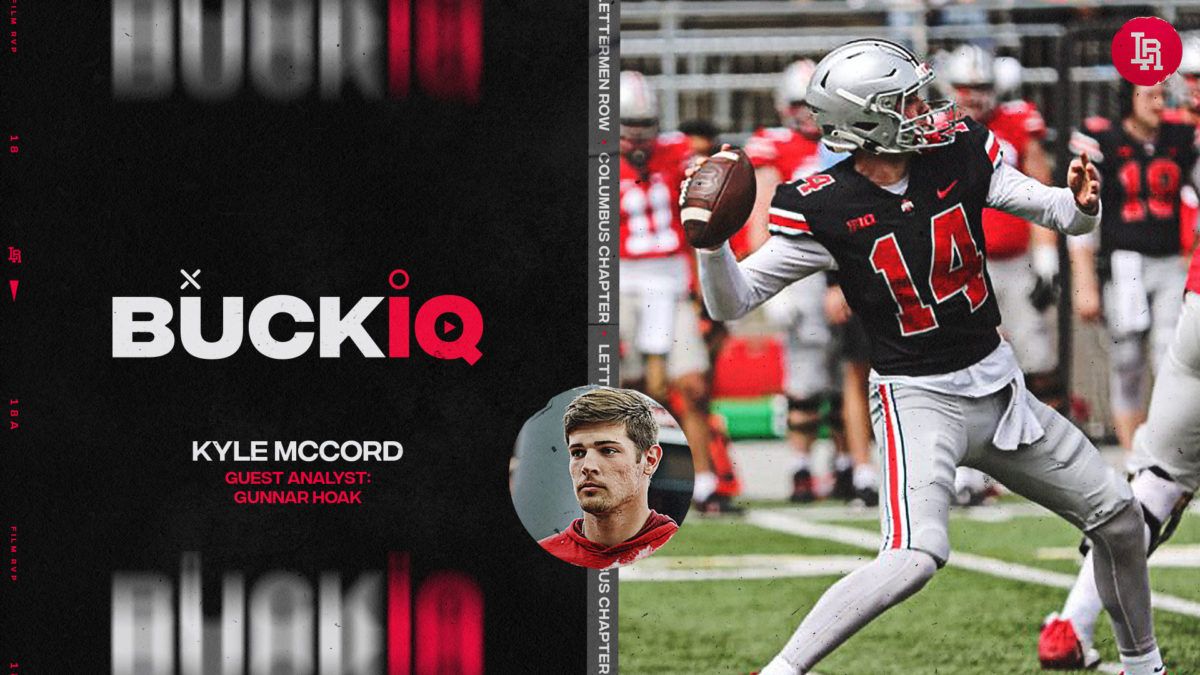LettermenRow's tweet photo. #BuckIQ: @GunnarHoak12 broke down the film with @AWardSports to see what can be learned from Kyle McCord's spring game performance:
https://t.co/y6ptMVonPD https://t.co/9DH3nK16Le