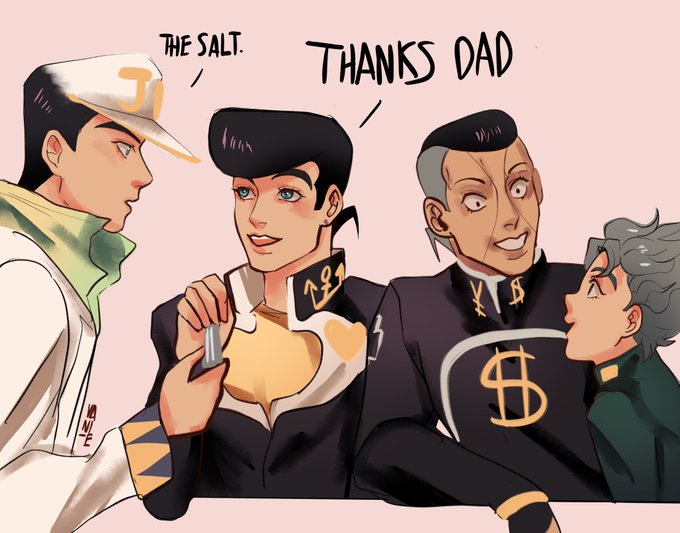 Father figure 😅 (1/2) 
#JojosBizarreAdventure 