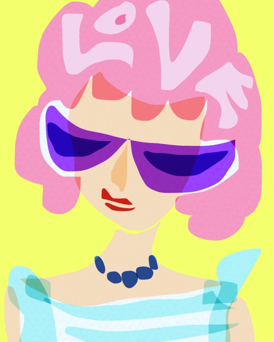 サングラスのtwitterイラスト検索結果