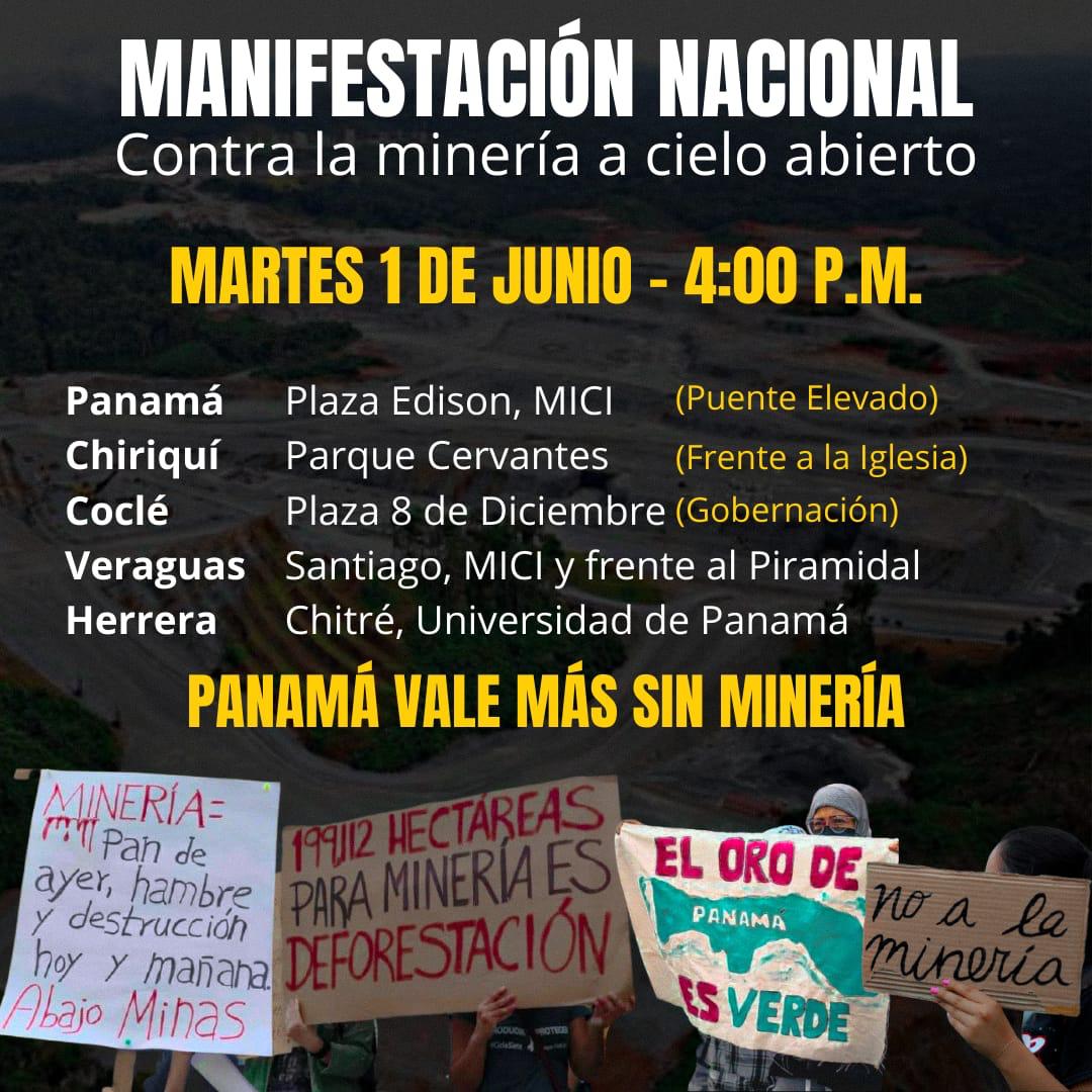 #PanamaValeMasSinMineria
