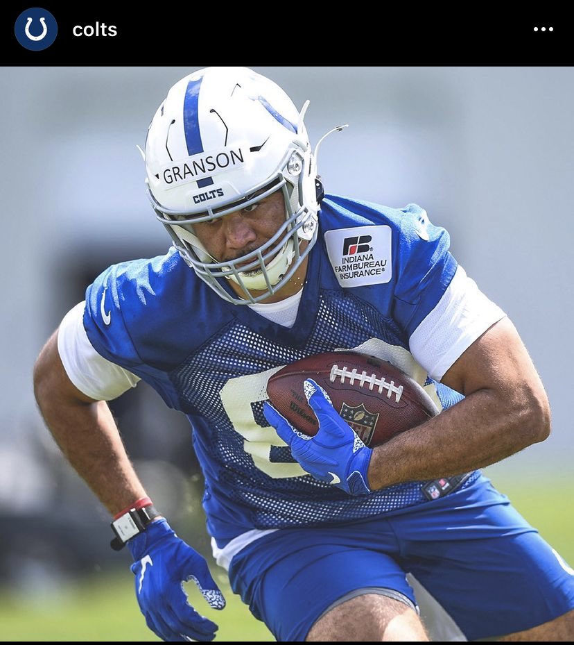 G10Academy's tweet photo. And by the way...while KG’s making sure his kids get what they need, he’s taking care of business on the field as well! #KG83 #JC16 #SomePeopleStillDontBelieve #MelKipr @Colts @coltscommunity @SMU_Football @KGsKids1 @theKCG18 @gmfb @GMA @_SportsTrust @KalahariResorts @Carhartt https://t.co/gijChL9Y3Y