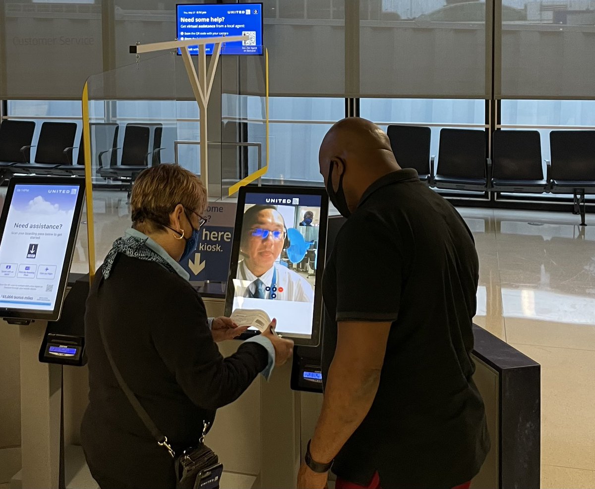 Linda Jojo (@ljojo) on Twitter photo A customer getting help using “Agent on Demand”! 🤩 I haven’t been this excited since I first saw a Flight Attendant use “In the Moment Care”! This is big! ✈️ #InclusiveInnovation #BeingUnited @jason_ual <a href="/OmarIdris707/">Omar Idris</a> <a href="/JMRoitman/">Jon Roitman</a> <a href="/MikeHannaUAL/">Mike Hanna</a> <a href="/JimStathop/">Jim Stathopoulos</a> <a href="/Tobyatunited/">Toby Enqvist</a> A customer getting help using “Agent on Demand”! 🤩 I haven’t been this excited since I first saw a Flight Attendant use “In the Moment Care”! This is big! ✈️ #InclusiveInnovation #BeingUnited @jason_ual <a href="/OmarIdris707/">Omar Idris</a> <a href="/JMRoitman/">Jon Roitman</a> <a href="/MikeHannaUAL/">Mike Hanna</a> <a href="/JimStathop/">Jim Stathopoulos</a> <a href="/Tobyatunited/">Toby Enqvist</a>