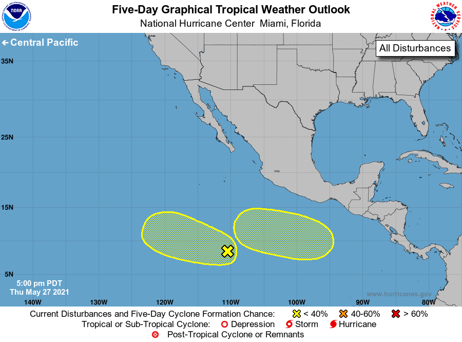 GarofaloWX's tweet photo. I know it's in the Eastern Pacific...but...slow down Mother Nature! #tropics #newareas https://t.co/YVFY8loPYO
