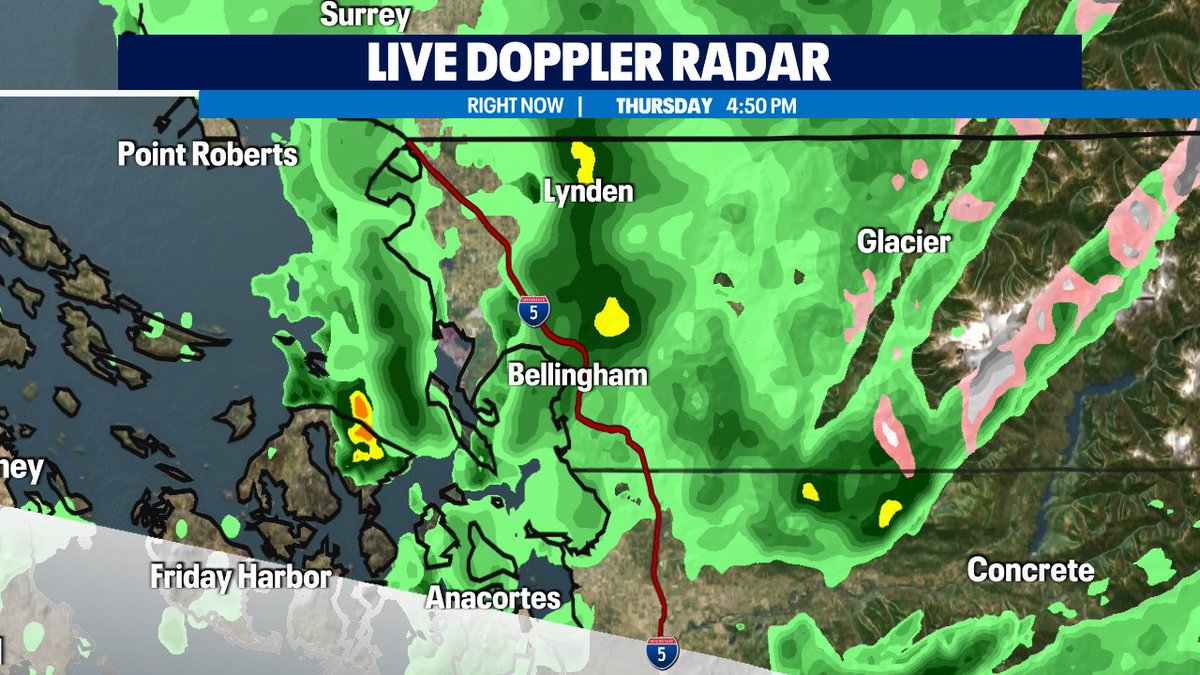 ErinMayovsky's tweet photo. Heavy showers now near #DoeBay #WhatcomCounty #WaWx #Q13FOX https://t.co/uLfYowoExQ