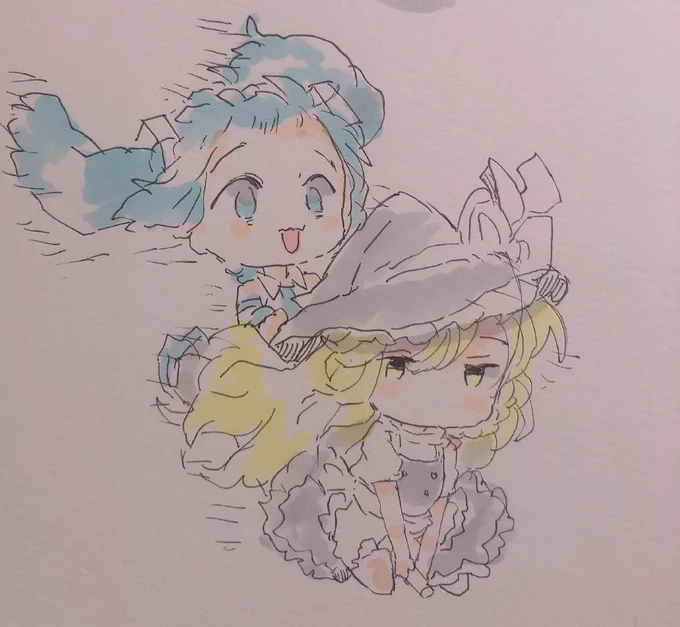 容赦ない魔理沙 