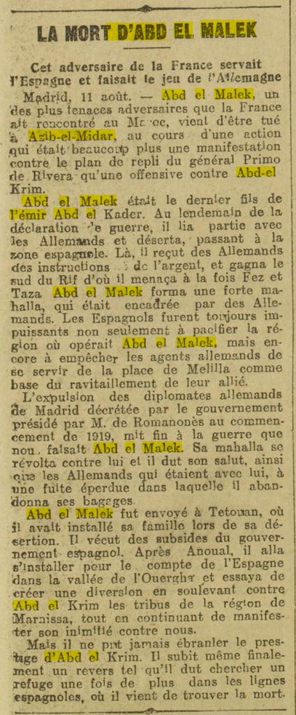 #ثريد في غاية الأهمية عن الأمير عبد المالك ابن الأمير عبد القادر، وعن ثورته في المغرب الأقصى ضد الفر...