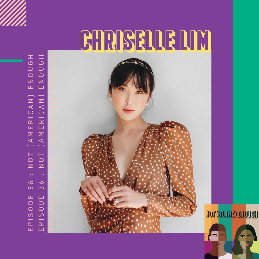 notblankenough's tweet photo. So many new, incredible conversations available wherever you get your podcasts! Featuring @nicolettemason @jennyyangtv @CHRISELLEtweets &amp; more! https://t.co/8bZaHbhGAY https://t.co/LBk5ZWcego