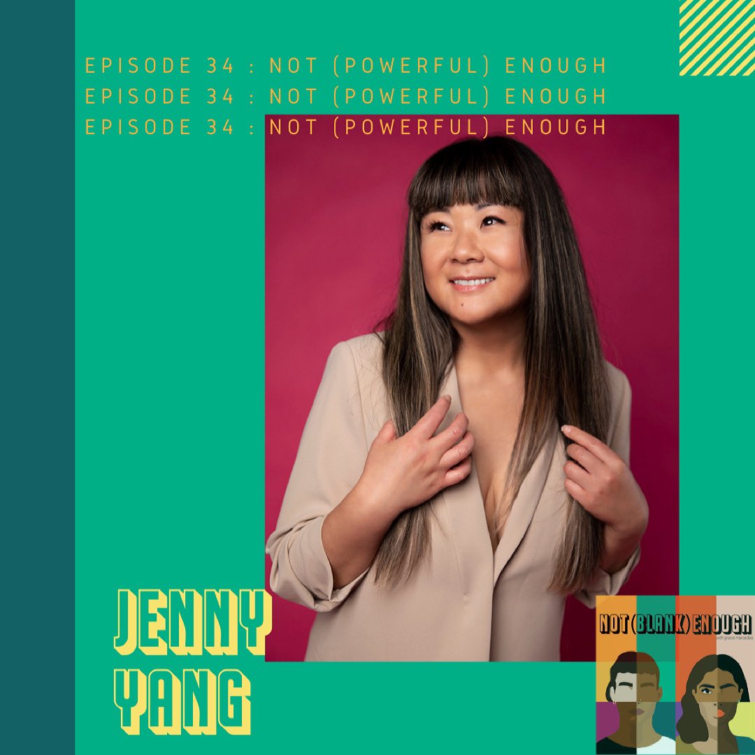 notblankenough's tweet photo. So many new, incredible conversations available wherever you get your podcasts! Featuring @nicolettemason @jennyyangtv @CHRISELLEtweets &amp; more! https://t.co/8bZaHbhGAY https://t.co/LBk5ZWcego