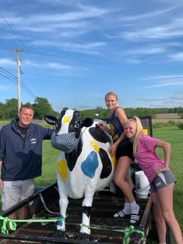 Wildcattle stopped by the Morse Homestead!  Keep her moooooooving!