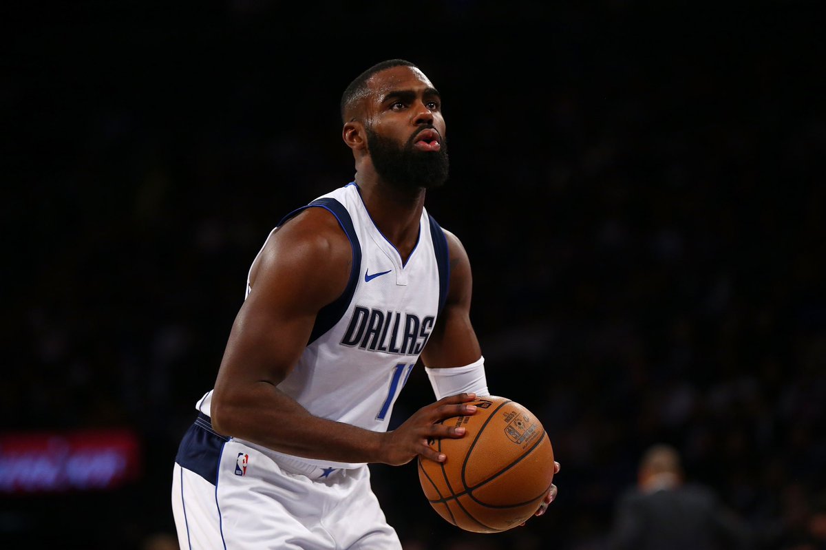 Tim Hardaway Jr in the last 2 games 

24.5 PPG 
3.0 APG 
2.5 RPG 
63.0 FG% 
64.7 3P% 

Pay that man <a href="/mcuban/">Mark Cuban</a> 💰