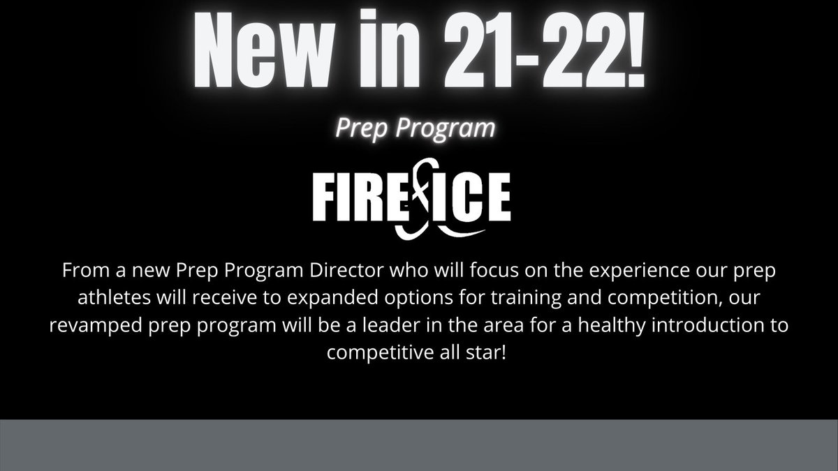 Loving this sport starts with a solid foundation. 

We are BEYOND  excited for the direction our revamped Prep program will be taking!