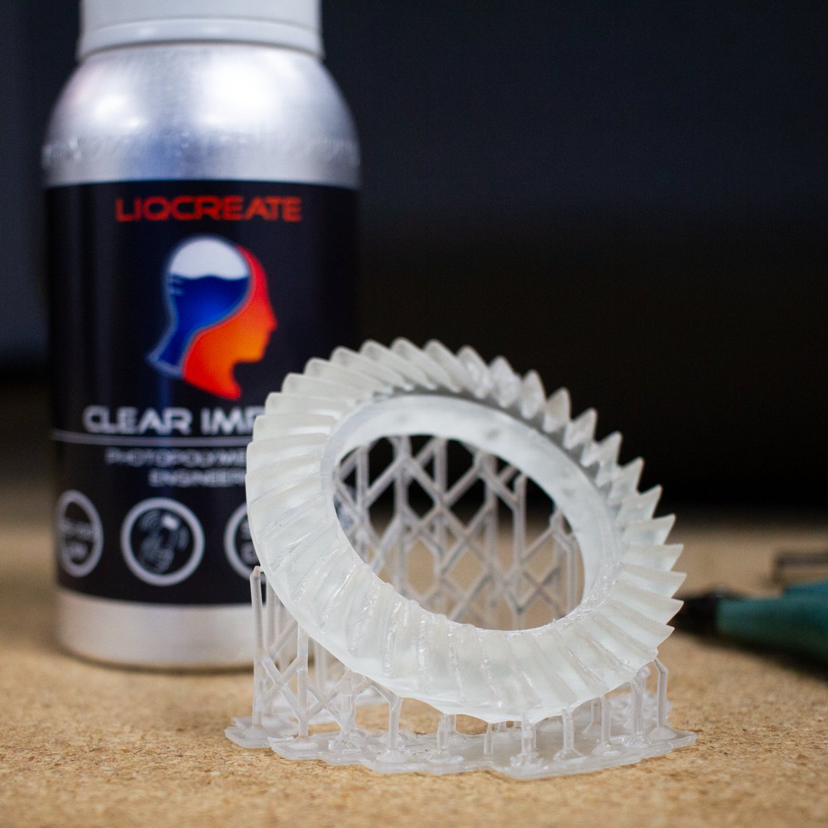 MatterHackers's tweet photo. Liqcreate produces engineering-grade resins for use on all open source MSLA and DLP #3Dprinters in the range of 385 - 420nm. With standard and exotic materials, Liqcreate has a resin that will fit your unique needs. See all the #Liqcreate resins here:
https://t.co/6mR4OSe5vK https://t.co/sz0duLFvEt