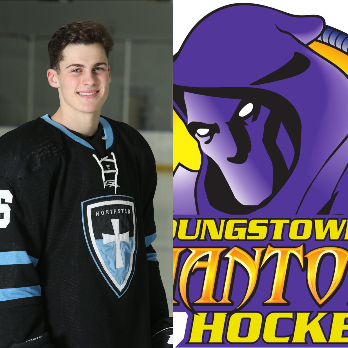 NCA_Knights's tweet photo. We had FOUR players taken in today’s USHL Phase II Draft! Jacob Napier (1st rd) and Cody Croal (8th rd) were selected by the Muskegon Lumberjacks, Reese Laubach (3rd rd) by the Youngstown Phantoms, and Calvin Hanson (14th rd) by the Cedar Rapids Roughriders. 

Congrats, guys! ⚔️ https://t.co/K7ix1BAWd2