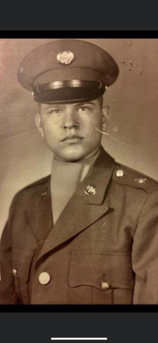 WWII veteran- Vietnam veteran. Father and son. Cpt Jack Holt- Sgt John W. holt 
Thank a veteran when you see one.