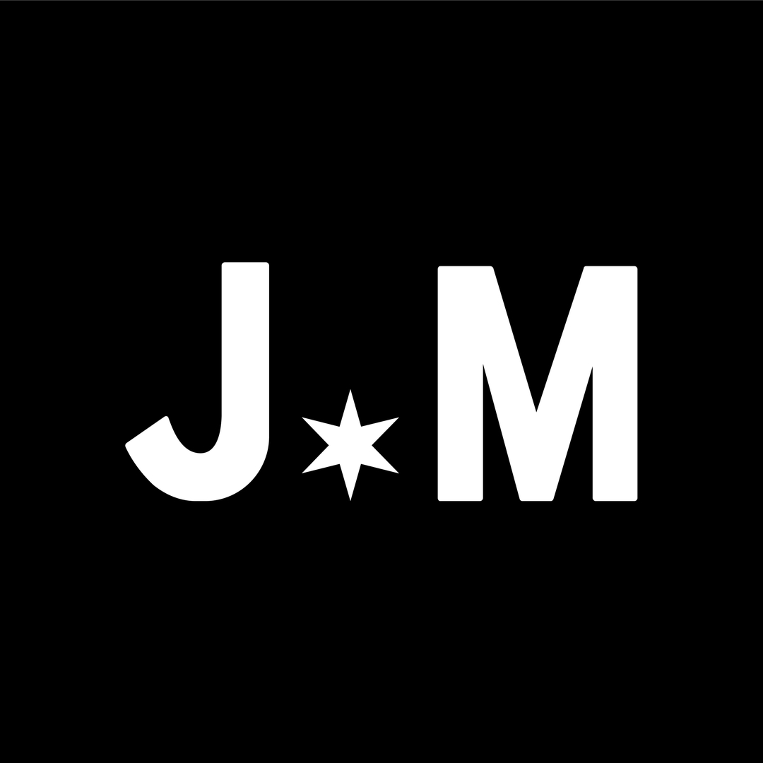 winkdesign's tweet photo. Locally produced, Judson & Moore Whiskey, wanted to pay homage to the city of Chicago by incorporating the six pointed star into a secondary logo. We chose to simple use their initials, and sub out the ampersand with the star.
.
.
.
#branding
#chicagodesign
#graphicdesign
#artdir https://t.co/foaWfpvXIv