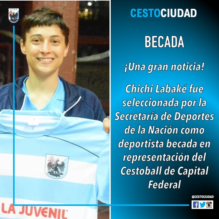 BECADA

¡Una gran noticia!

Chichi Labaké, Entrenadora y Jugadora de la Primera División de Cestoball del Club, fue seleccionada por la Secretaria de Deportes de la Nación, como deportista becada en representación del Cestoball de Capital Federal. 

¡Felicitaciones Chichi! 👏👏👏