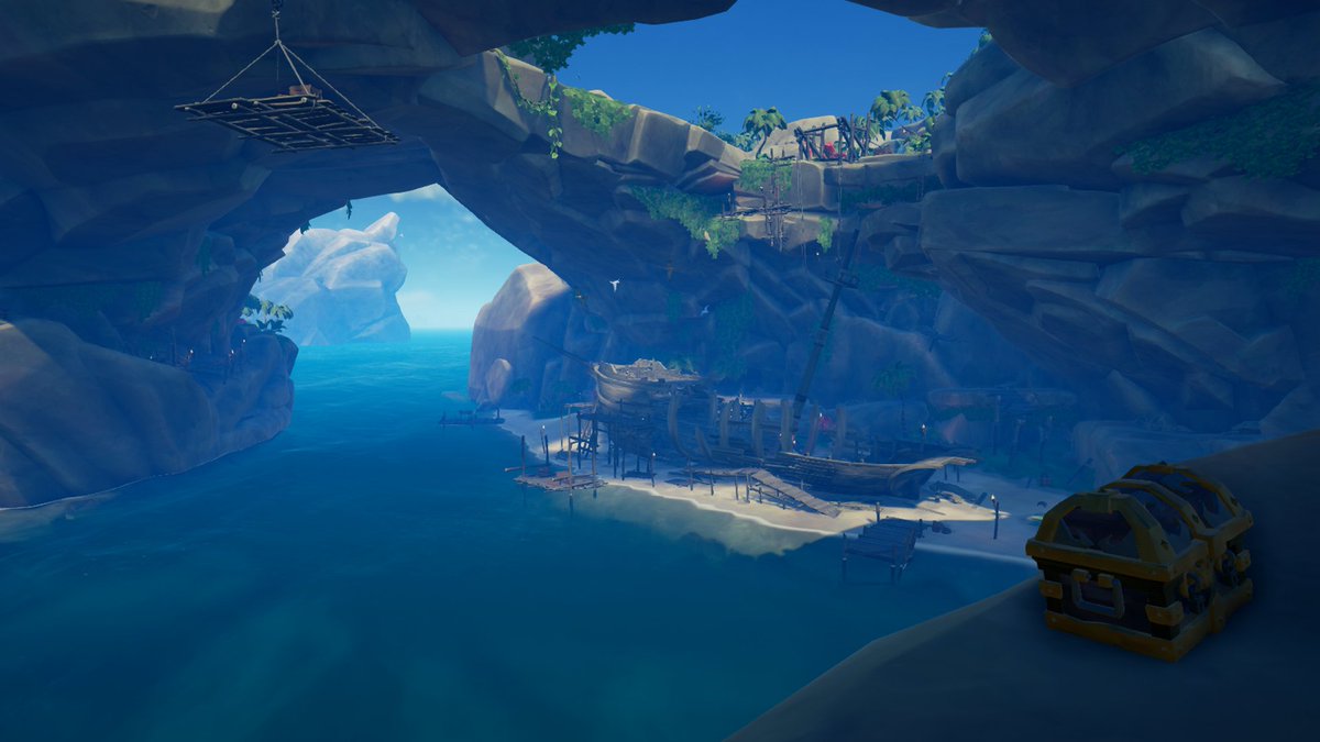LordWhisperr's tweet photo. @SeaOfThieves @Tom72105636 Theres a pier in Thieves Haven.. #SoTChallenge https://t.co/nc3lBoIreS